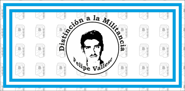 Distinción a la Militancia "Felipe Vallese"