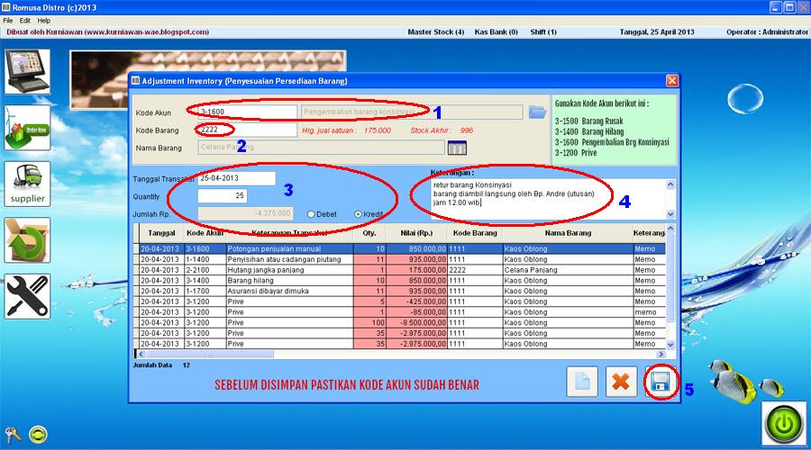 Blog Kurniawan Program Kasir