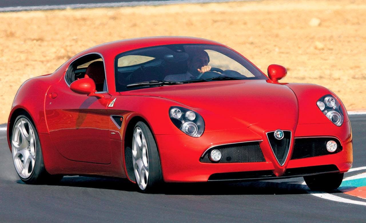 Foto Mobil Paling Keren di Dunia Terbaru Alfa Romeo 8C Competizion 