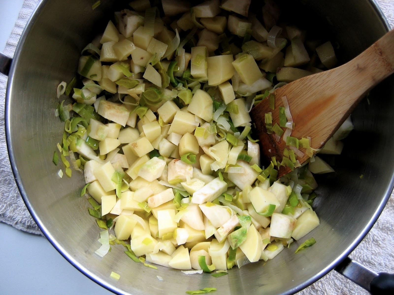 Celeriac Soup with Truffle Oil • The Bojon Gourmet