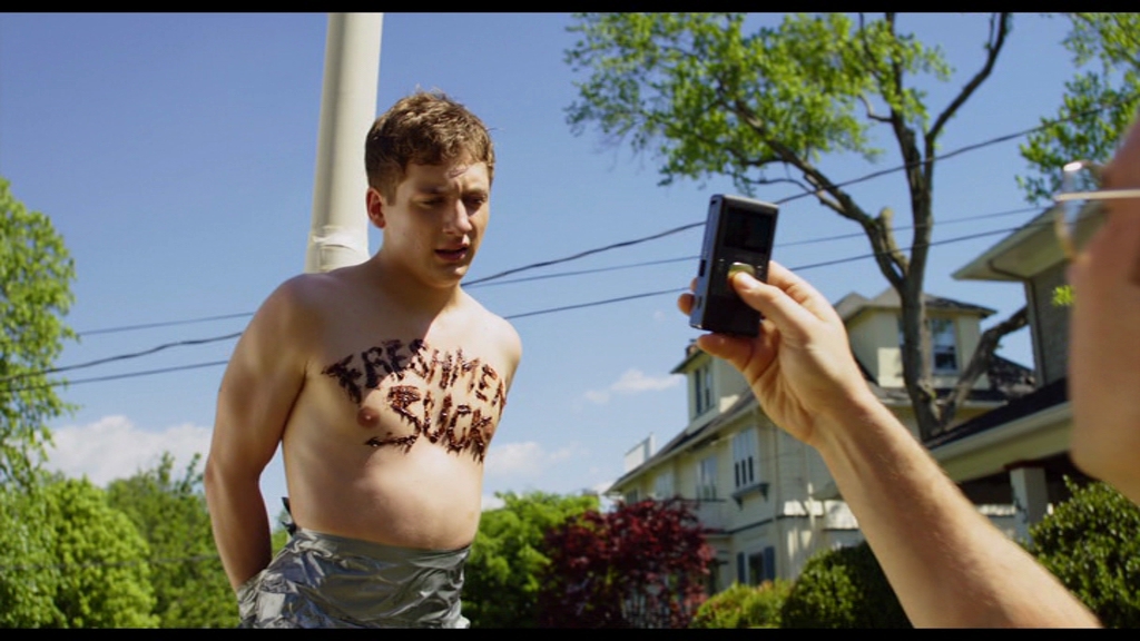 Jeremy Allen White - Shirtless & Naked in "Movie 43" .