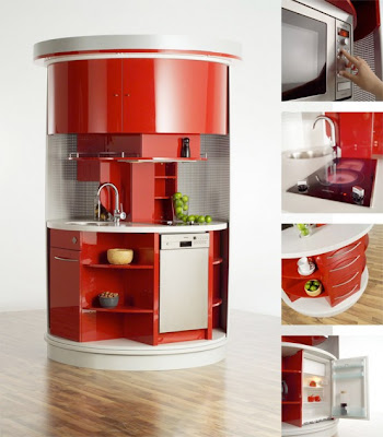 Compact Kitchen Redesigning Ideas http://homeinteriordesignideas1.blogspot.com/