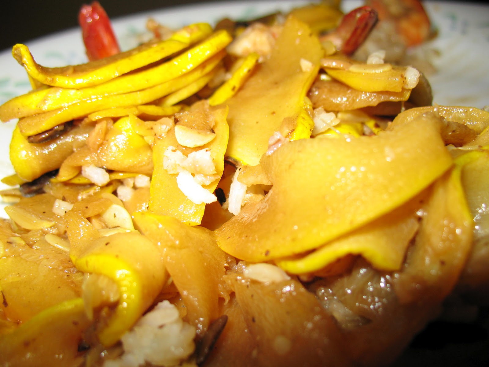 Recipes Summer Squash with Shrimp (Chinese inspired)