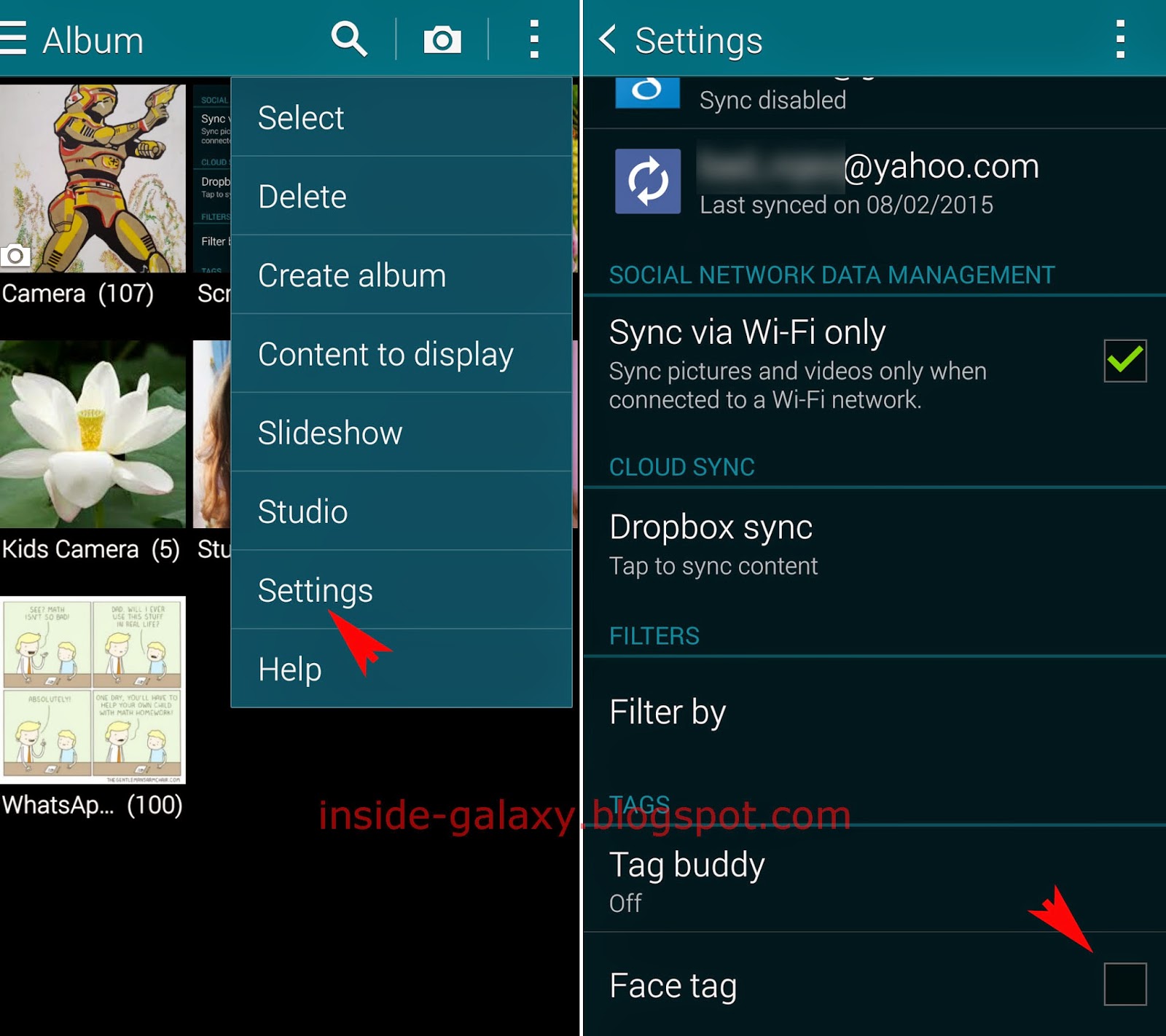 inside galaxy samsung galaxy s5 how to remove white frames around faces within a photo in android 4 4 2 kitkat