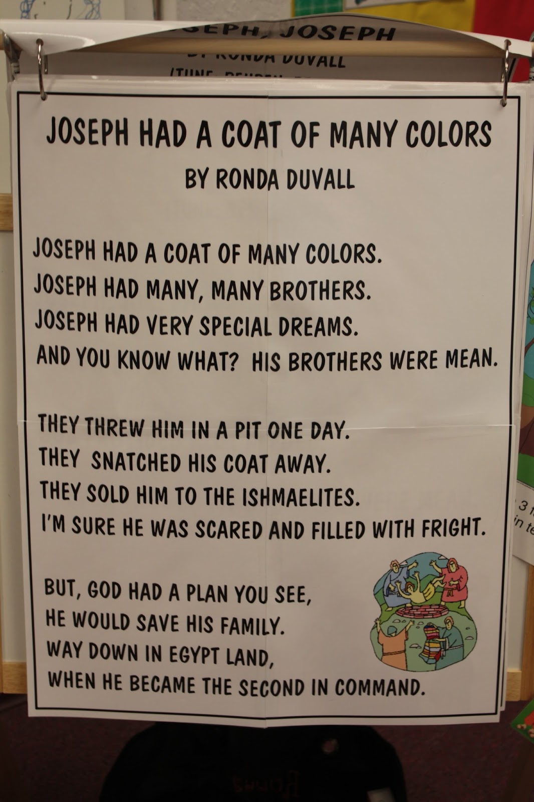 Hands On Bible Teacher Joseph and His Colorful Coat