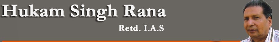 Hukum Singh Rana, Retd. IAS