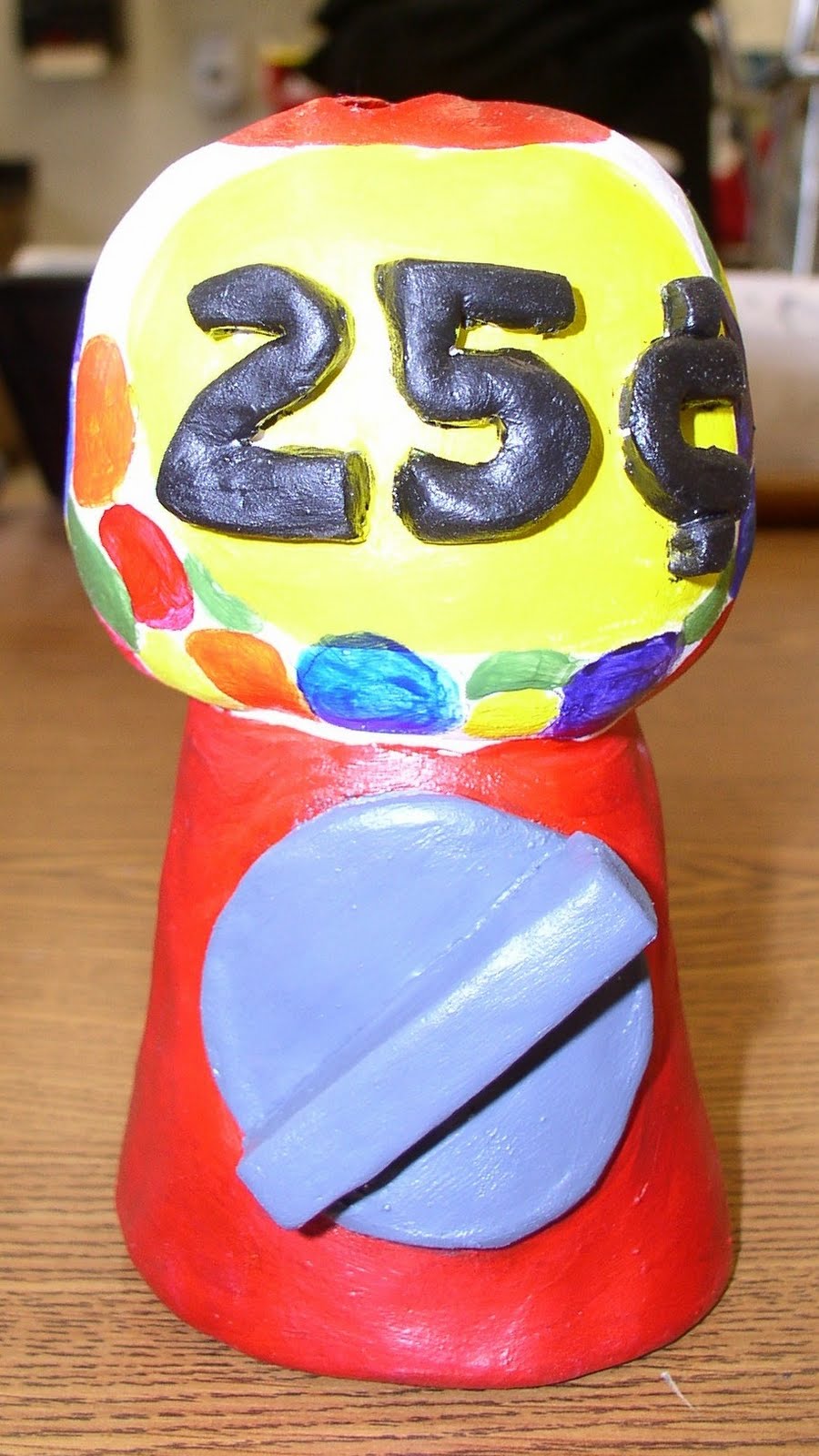 DMS ART 7th Grade Clay Piggy Banks!