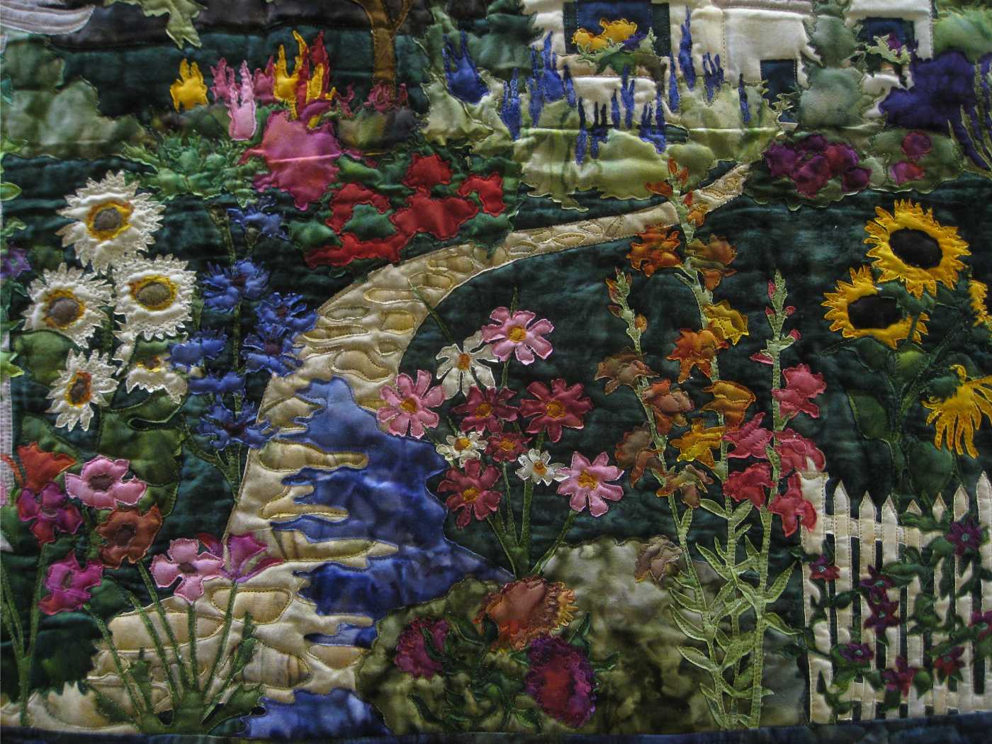 Shari's Chocolate Box Quilts in the Gardens