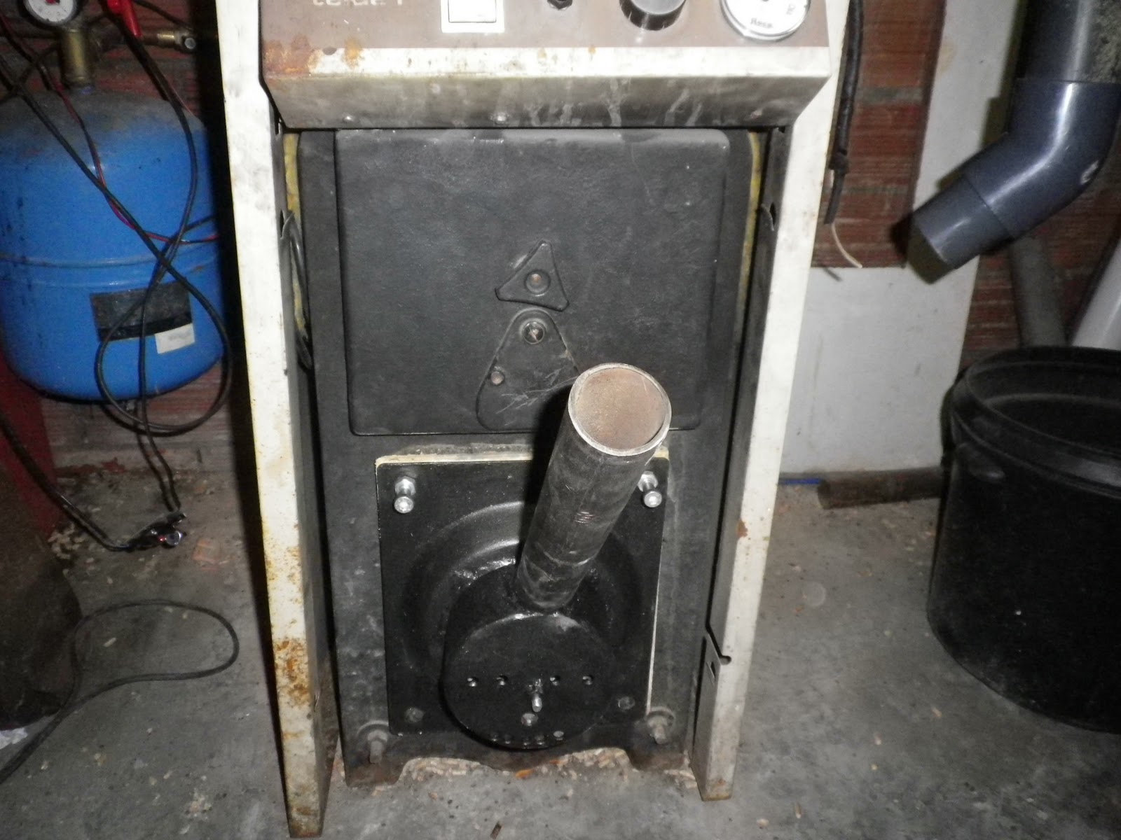 biomasa Quemador de pellets casero