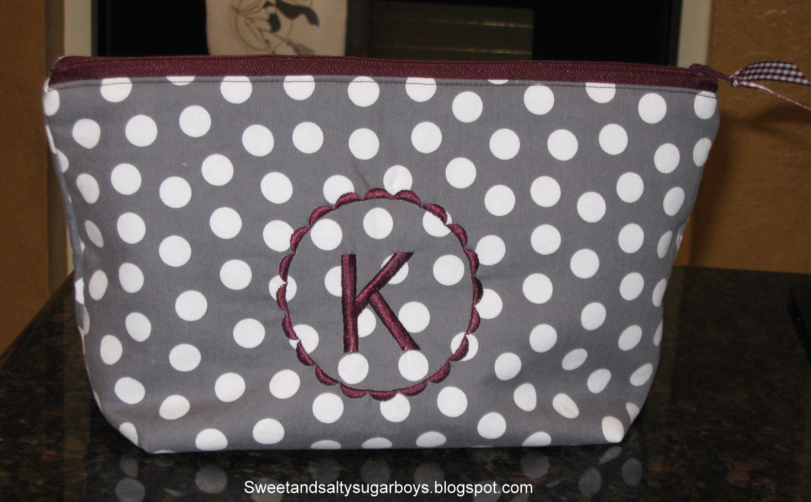 Sweet and Salty Sugar Boys Monogrammed Bag for Baby