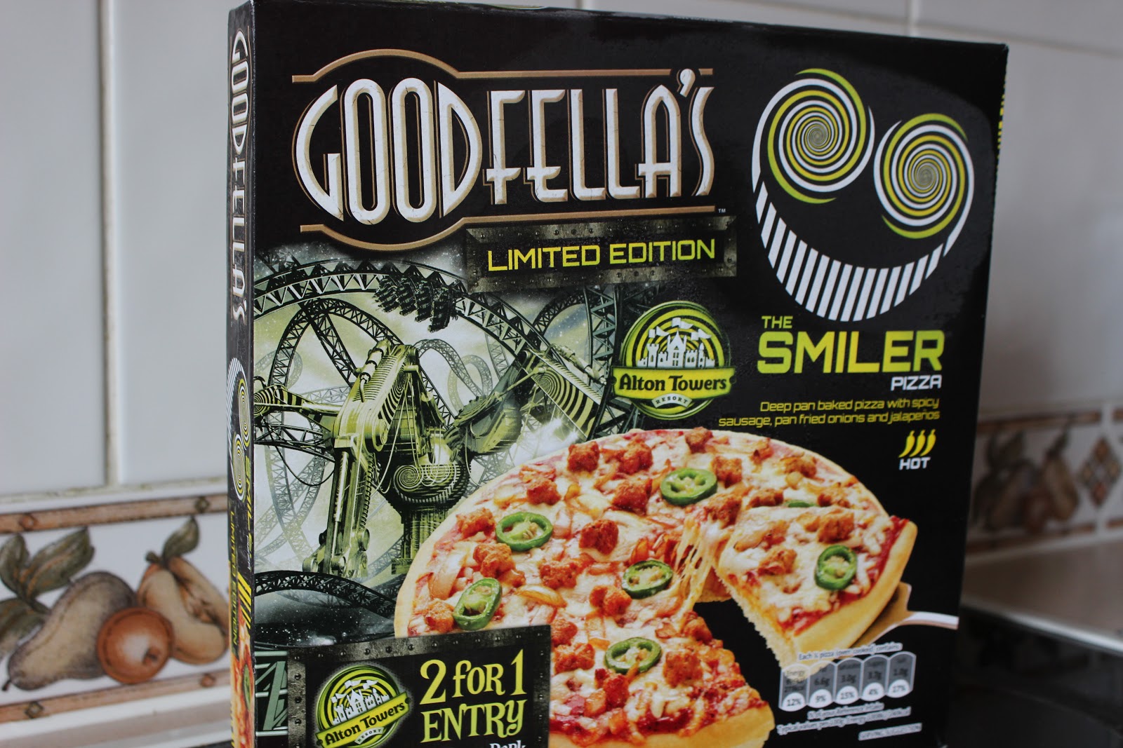 Alton Towers with Goodfellas Pizza Charlotte Ruff