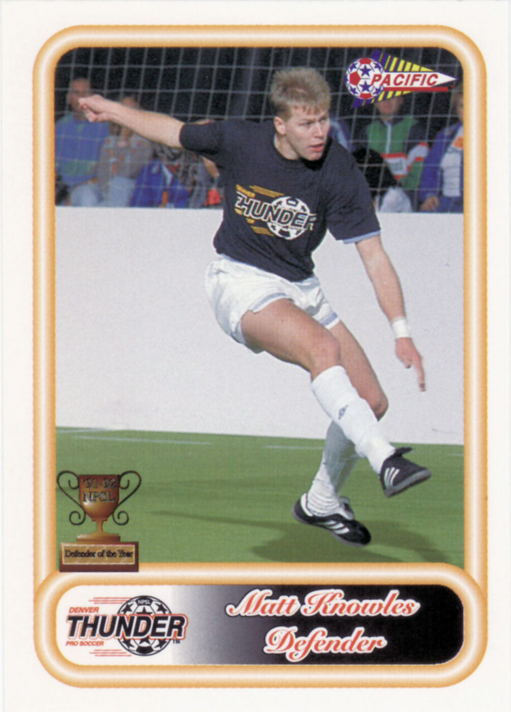 TAMPA BAY ROWDIES APPRECIATION BLOG (1975 to 1993) Rowdies Memorabilia Matt Knowles 1993 NPSL