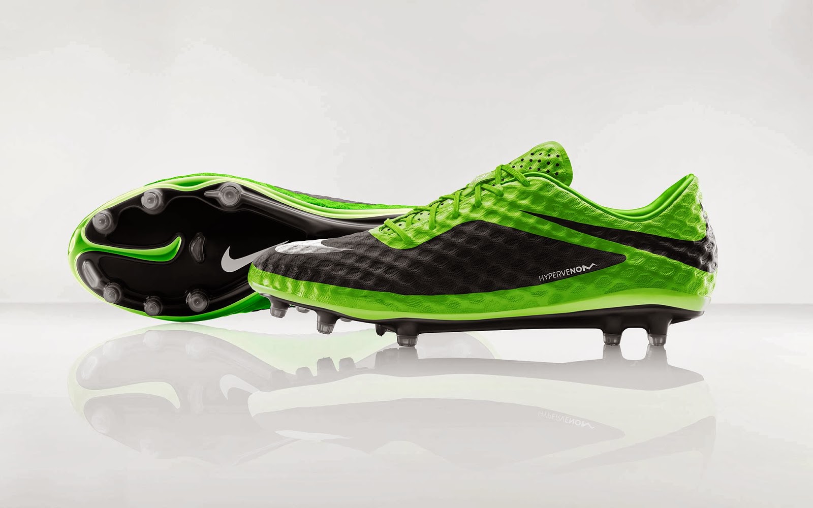 botines hypervenom verdes