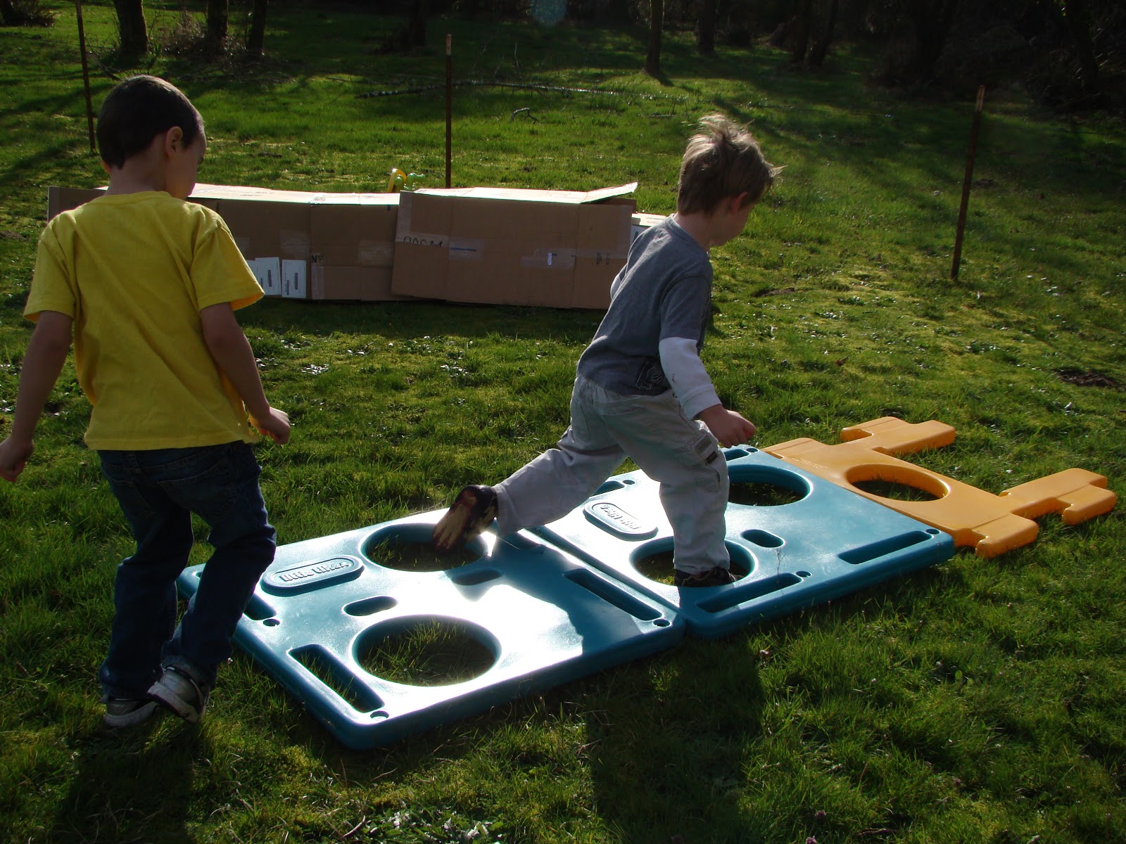 The Ovard Family Homemade Obstacle Course