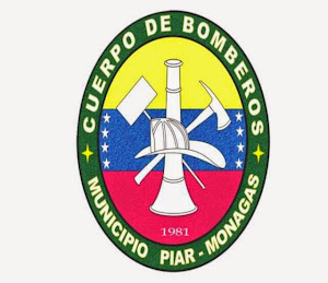 Escudo del Cuerpo de Bomberos Mcpio. Piar Edo. Monagas