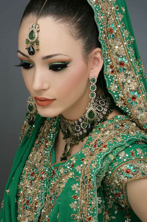 bridal makeup indian