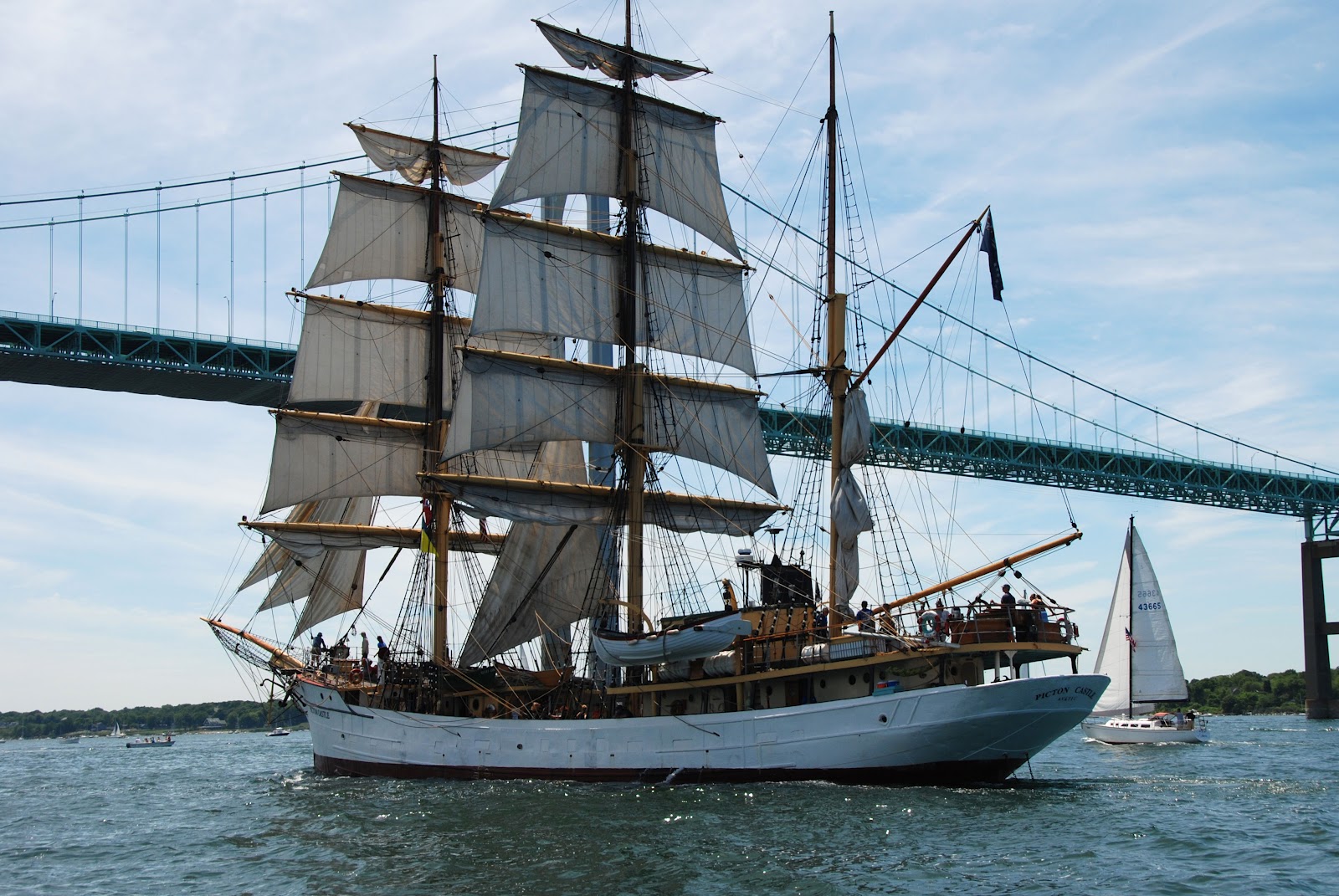 12 Meter Charters Sailing in Newport, RI Tall Ships Sail Away from