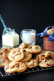 Puppy Chow Chocolate Chip Cookies, easy chocolate chip cookies