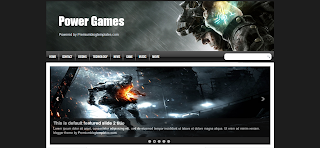 Power Games Blogger Template is a Game Relted Free Premium Simple Blogger Template