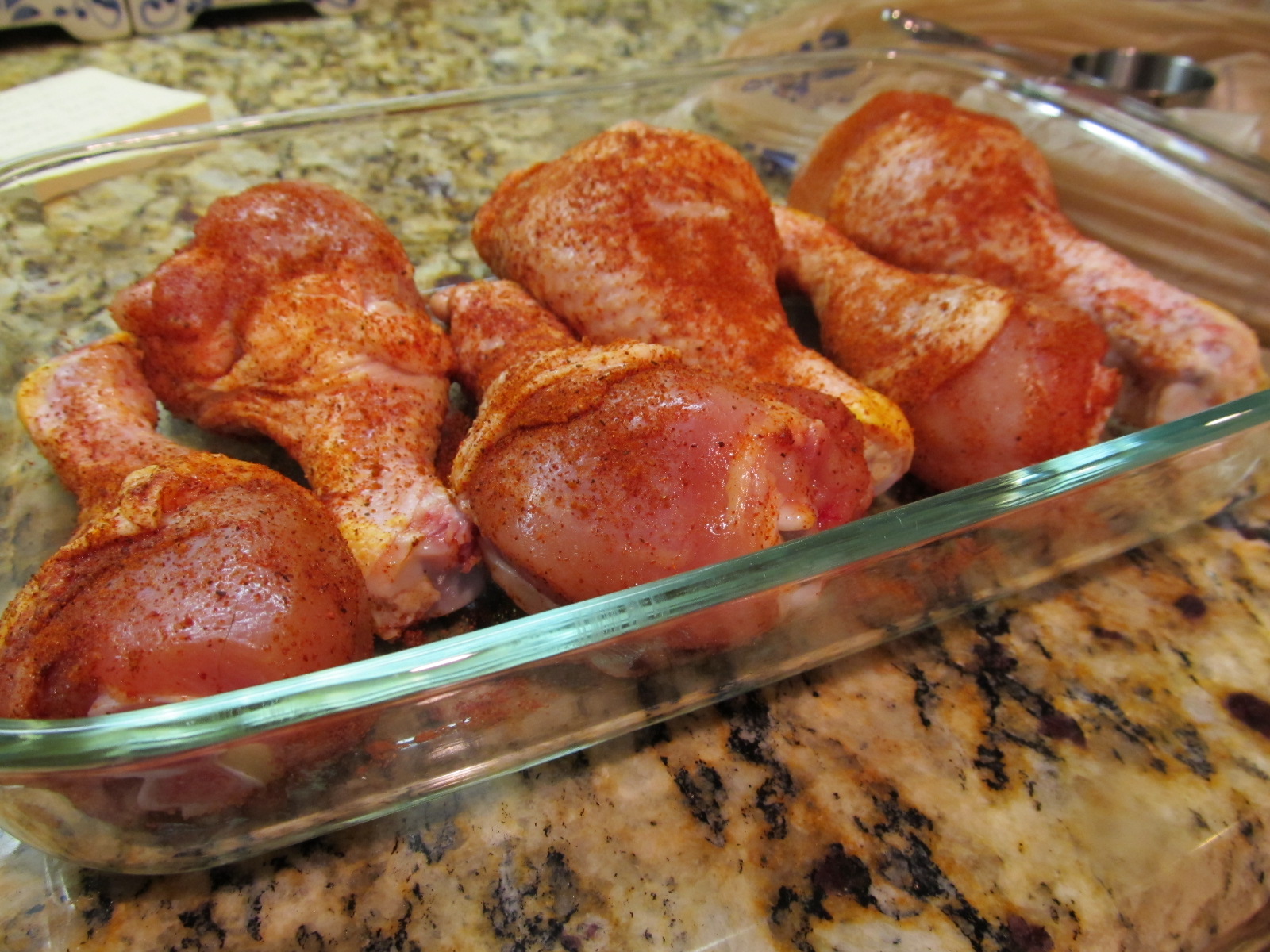 Literal Cooking Oven Barbecue Chicken Drumsticks