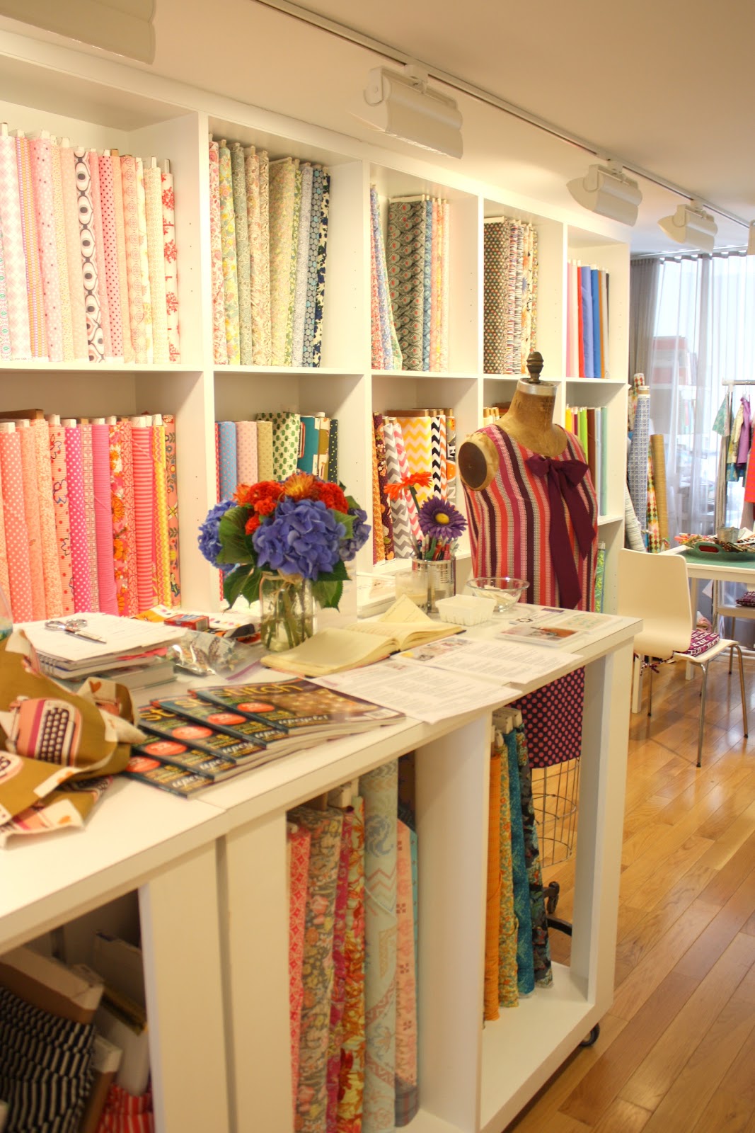 Quilt shops in New York City