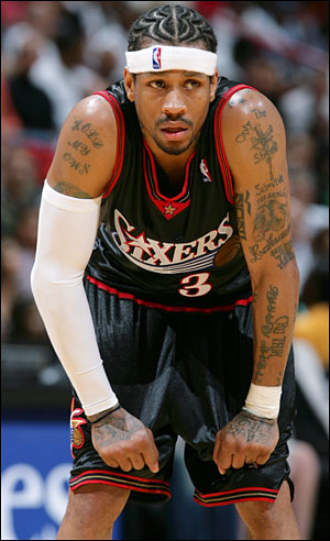 derrick rose tattoos. And the answer