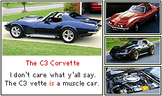 C3 Corvette owner and enthusiast.