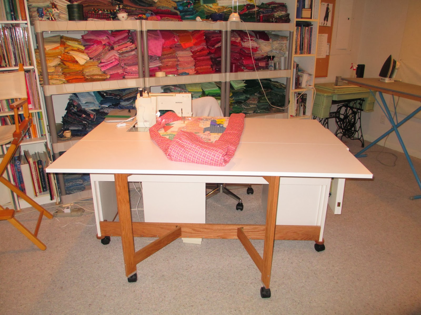 Beth Donaldson Quiltmaker My New Sewing Table is Here