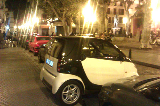Half Smart Car