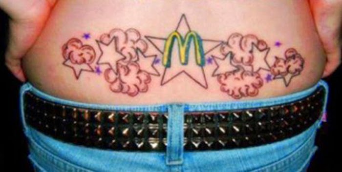 fast food, comida rápida, tattoos, tattoo, tatuajes, tinta permanente, fast food tattoos, tatuajes de comuda rapida, comida basura, tatuajes comida basura, burger king, mcdonalds, KFC, taco bell