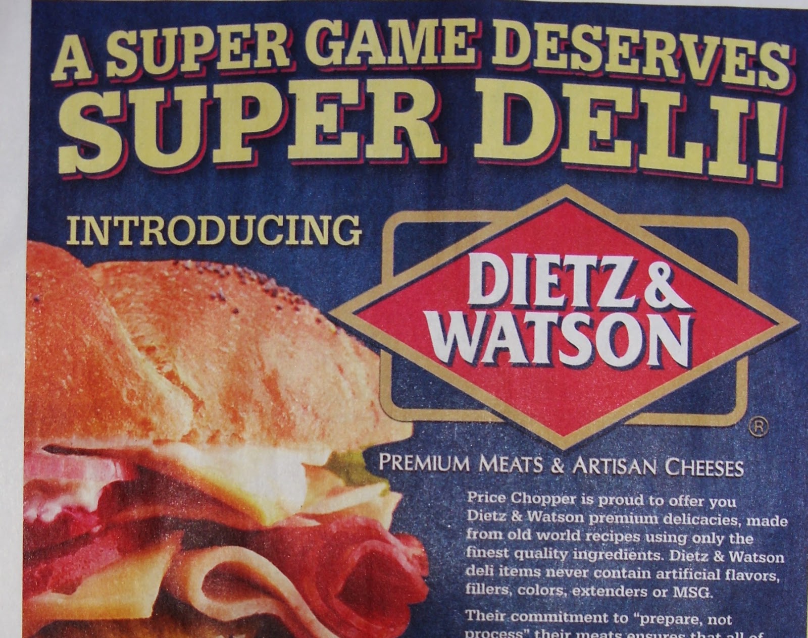 Price Chopper Dietz & Watson Replaces Boar’s Head