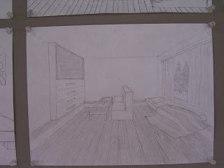 Irvington Community Middle School Art: Dream Rooms-One Point