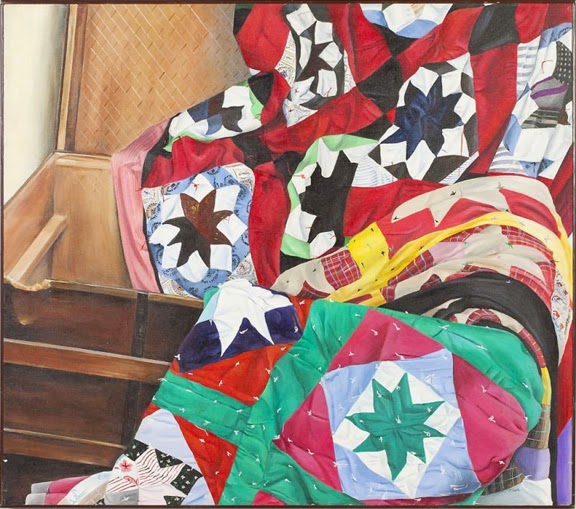 Barbara Brackman's MATERIAL CULTURE Painting Quilts; Painting on Quilts