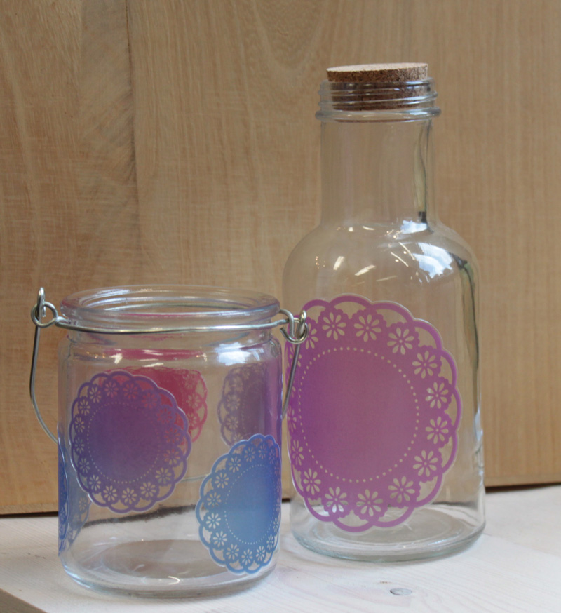 Creabest Silhouette Vrijdag Clear sticker paper