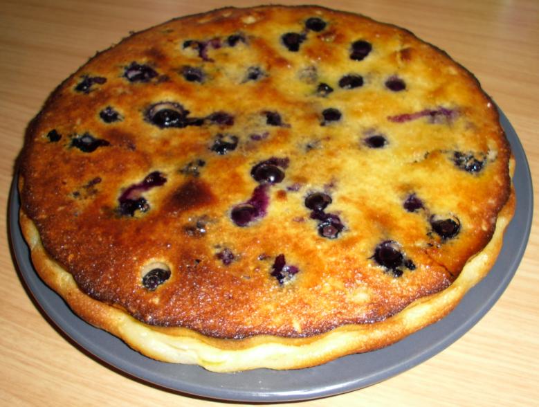 Jigsaw's Thoughts Sweet Impossible Pie with Fruit Take 1