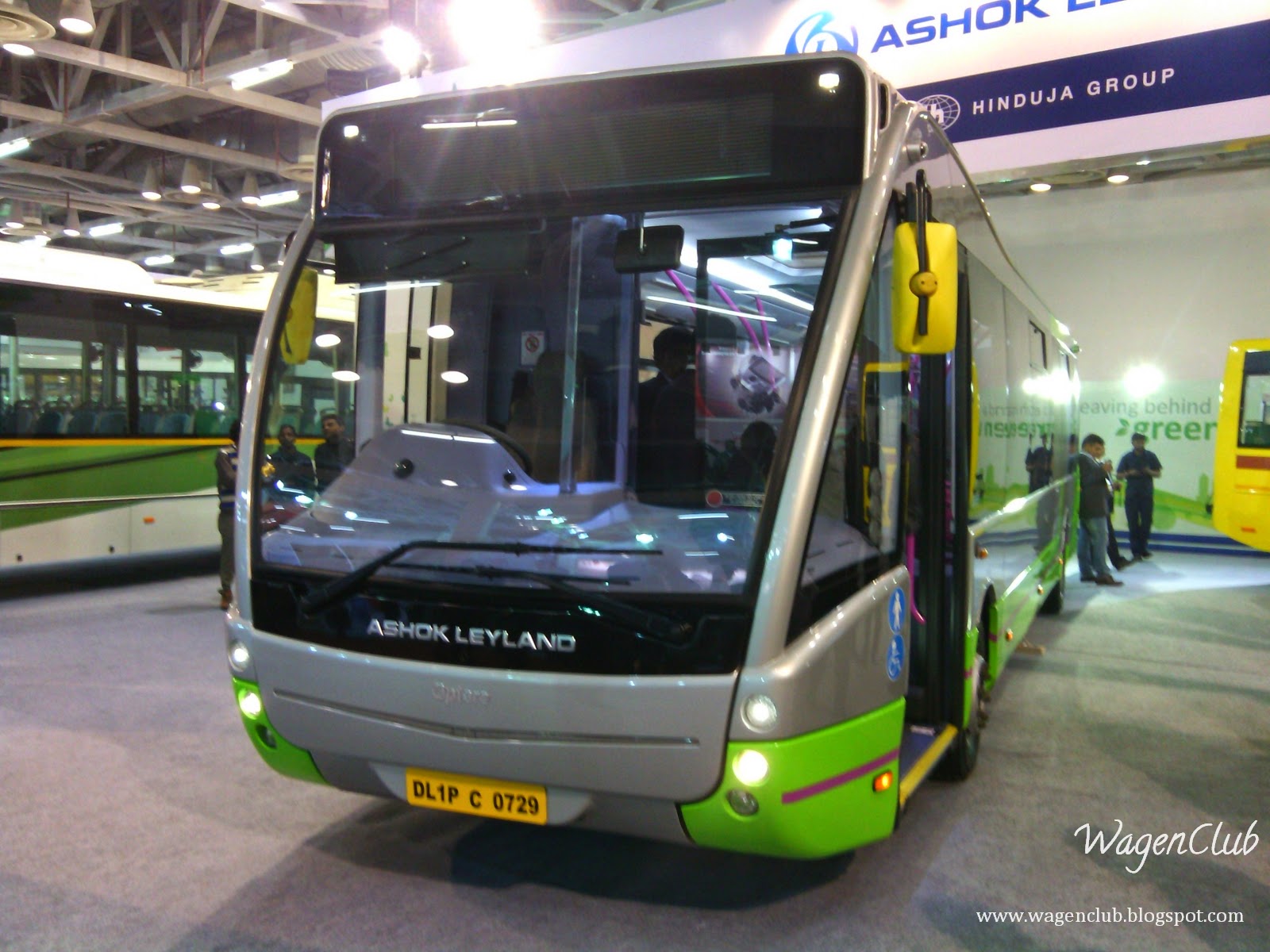 Ashok Leyland Optare Versa EV Electric Bus At BSVS 2015