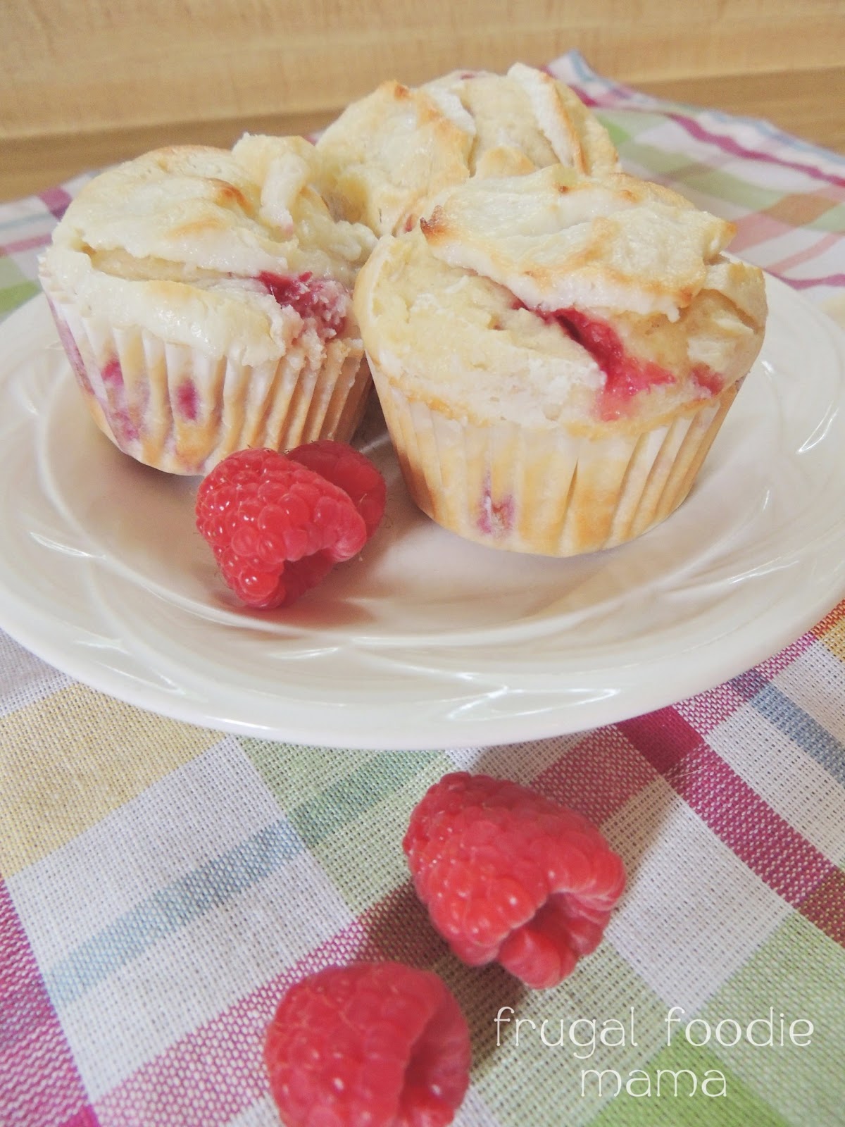 Frugal Foodie Mama Raspberry Key Lime Cream Cheese Muffins
