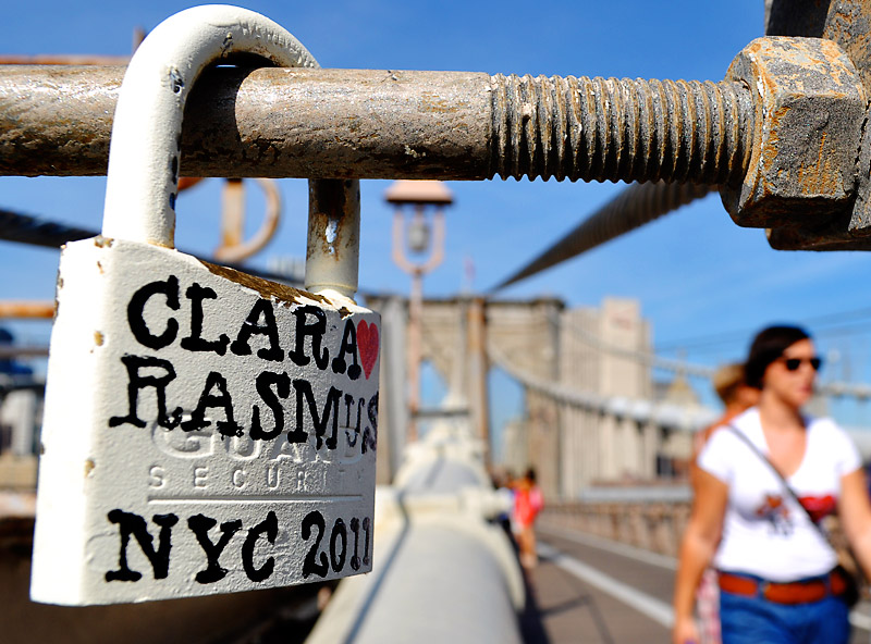 A walk across the Brooklyn Bridge; click for previous post