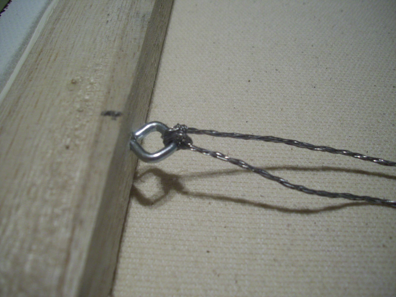 Art by Jae How to Wire a Painting for Hanging