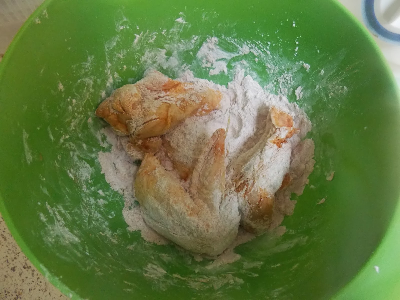 The Low Carb, Gluten Free, Mostly Vegan Fried Tapioca Flour Chicken