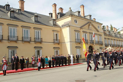 Desfile de la Compañía de Honores de la Guardia Real
