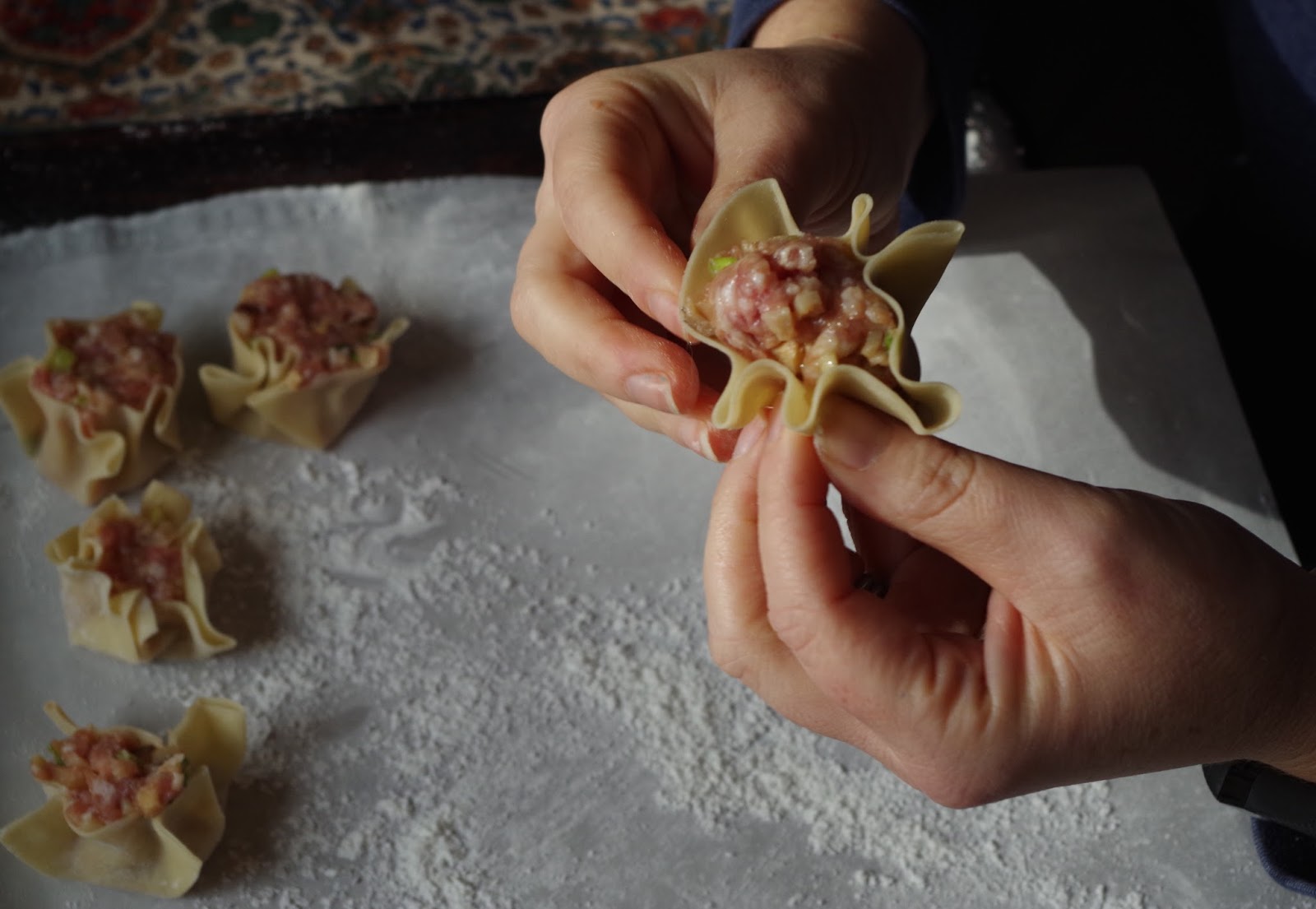 Siu Mai OpenFaced Dumplings