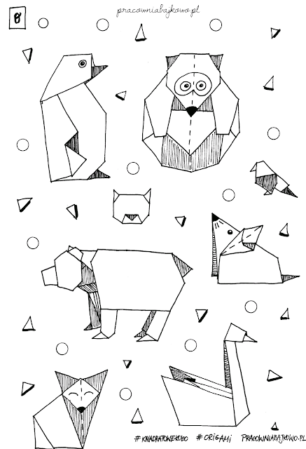 KWADRATOWE KOŁO - O jak Origami
