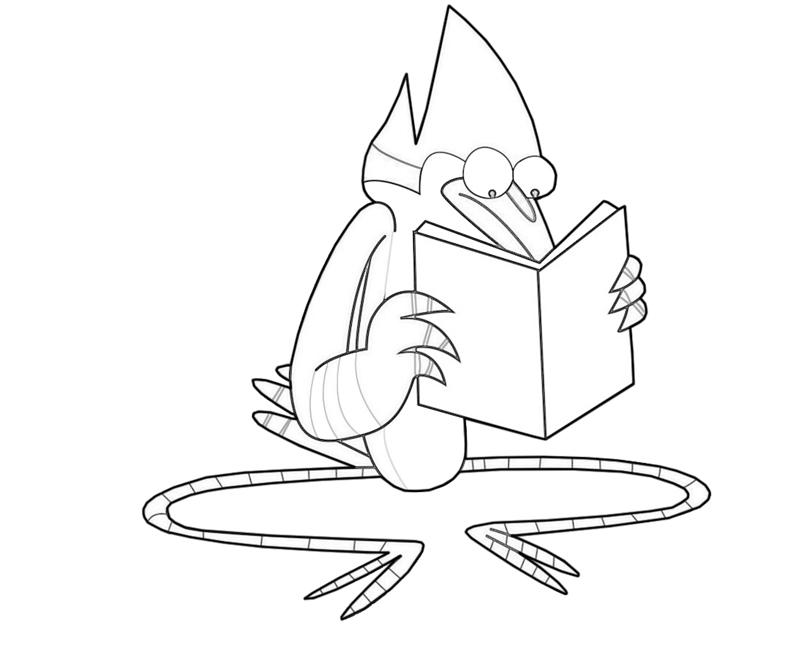 Mordecai Read Coloring Pages mordecai-read-coloring-pages