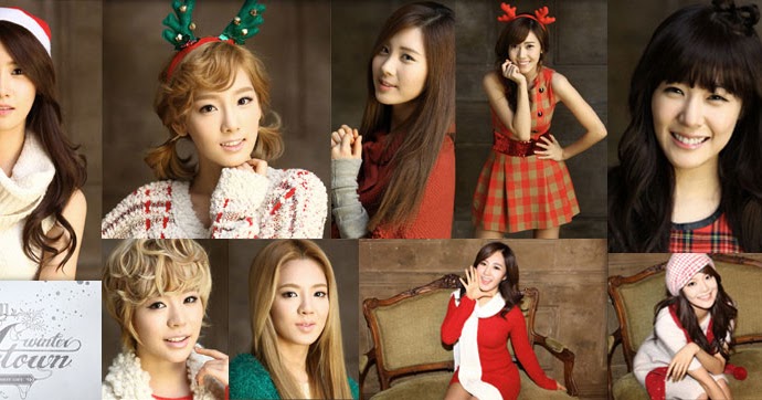 AllForMe: Lirik lagu SNSD - Diamond [SMtown Winter Album]