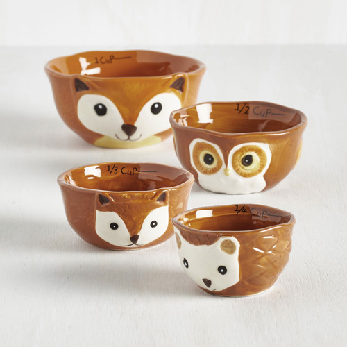 My Owl Barn Woodland Animals Measuring Cups