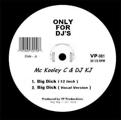 DJ KJ & MC Kooley C – Big D*** (1988, VLS, 128)