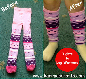 leg warmers tights upcycle muslim blog