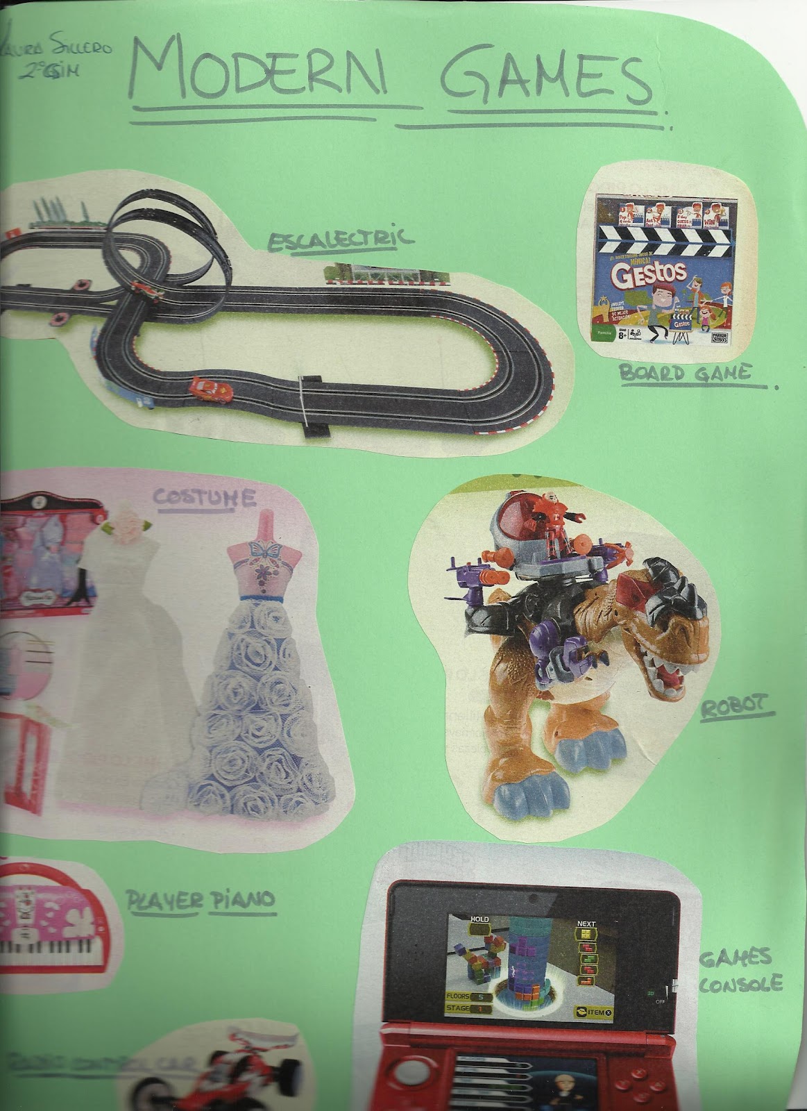 2GSIM. Laura Sillero TRADITIONAL GAMES Vs MODERN GAMES