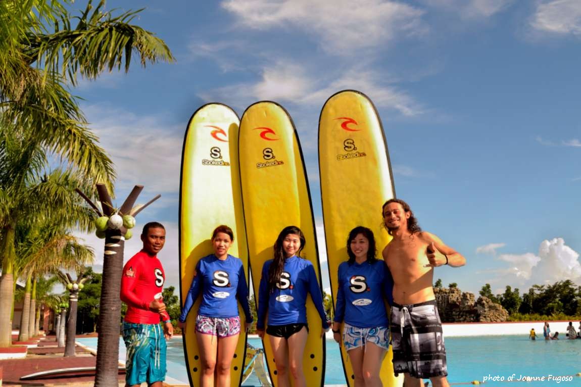 Philippine Surfing Academy (PSA) Baby, get STOKED in MANILA! SURF at